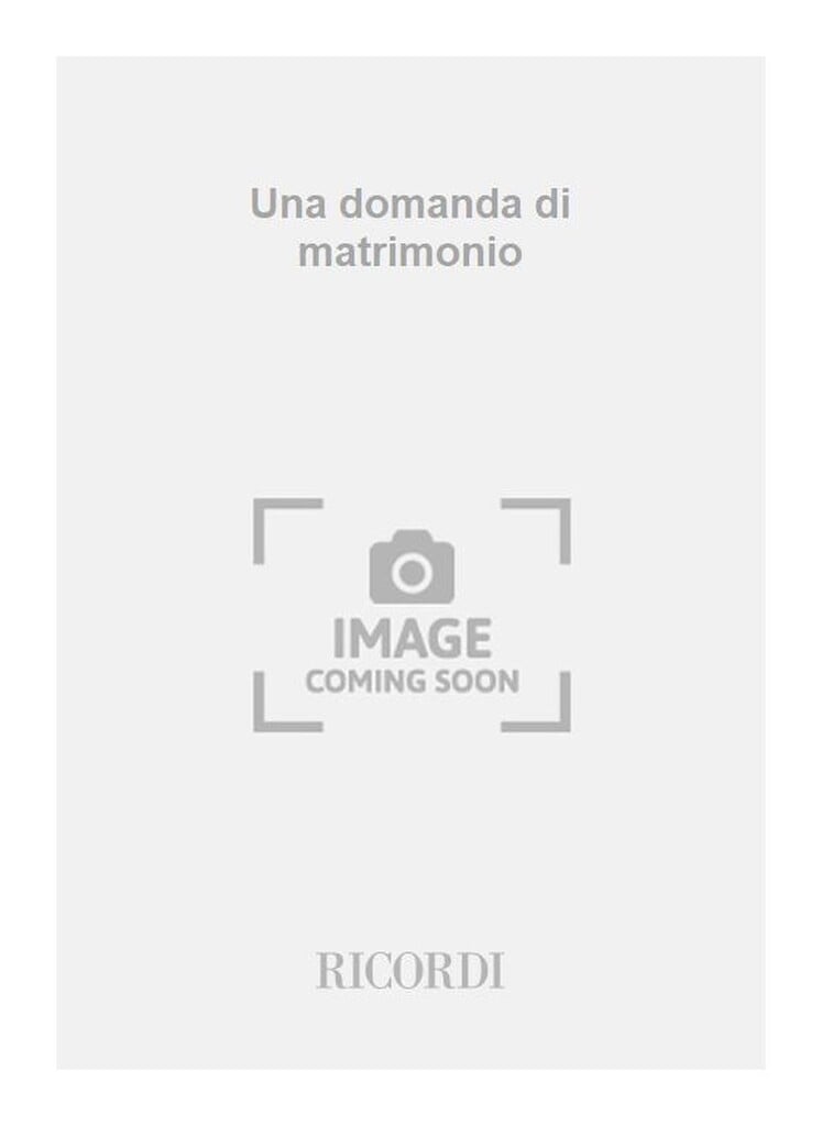 Una domanda di matrimonio